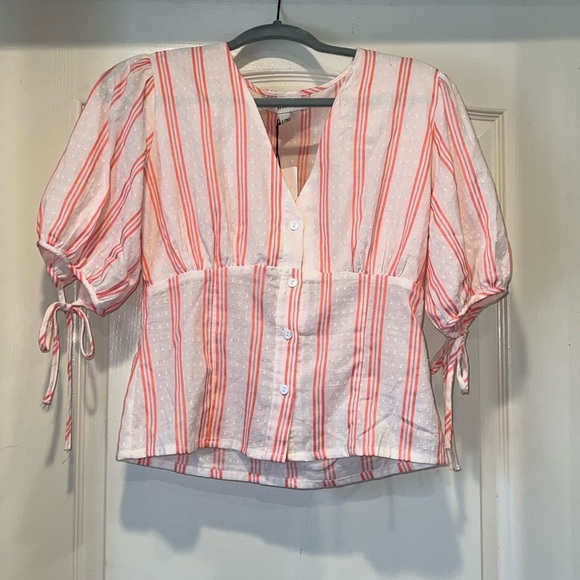 NWT The Good Jane Lea Top in Cantelope - Picture 1 of 6